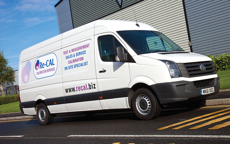 Re-CAL onsite- calibration van