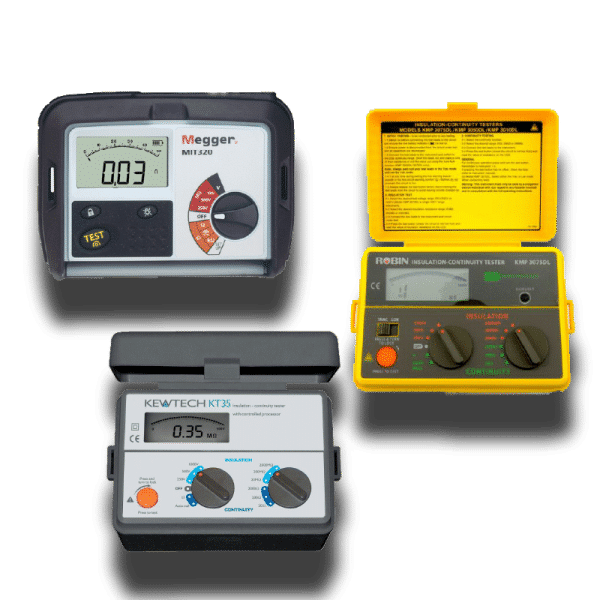 Digital and Analogue Insulation Tester