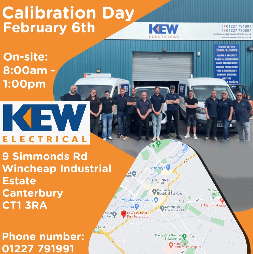 CalDay Kew Electrical Canterbury Calibration Day ReCAL