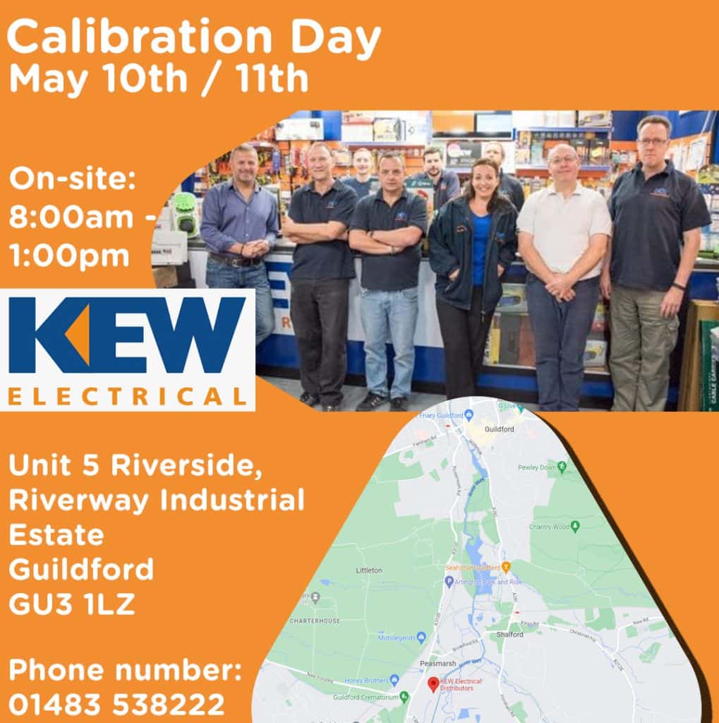CalDay KEW Electrical Guildford Calibration Day ReCAL