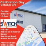 Switch Electrical October 3rd
